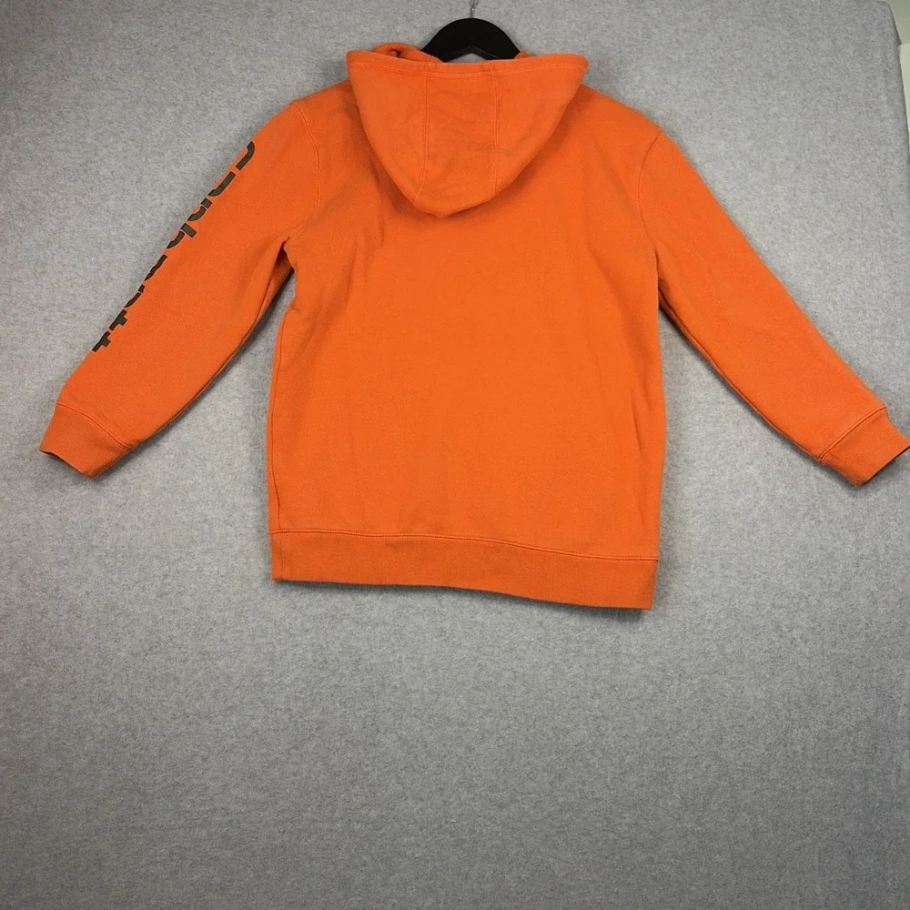 Carhartt Long Sleeve Hooded Sweatshirt in Orange - Youth (14/16) L - Well Loved